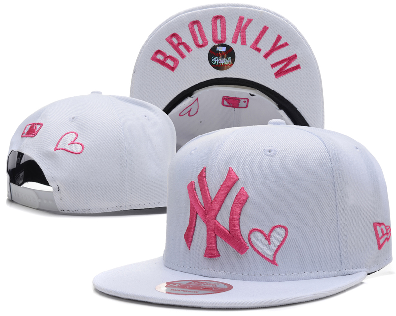 MLB New York Yankees NE Snapback Hat #146